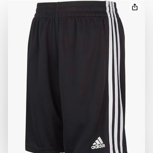 adidas Boys Size Adi Classic 3-Stripe Shorts, Black, Large (14/16
Plus)